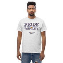 Load image into Gallery viewer, God Jots™ "Pride Is The Enemy of Humility" Classic Men's Tee