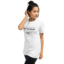 Load image into Gallery viewer, God Jots™ "Compassion Must Win The Day" Classic Women's Tee