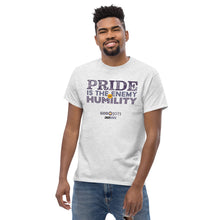 Load image into Gallery viewer, God Jots™ &quot;Pride Is The Enemy of Humility&quot; Classic Men&#39;s Tee