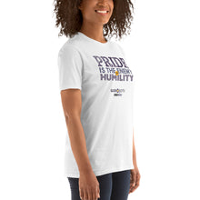 Load image into Gallery viewer, God Jots™ &quot;Pride Is The Enemy of Humility&quot; Classic Women&#39;s Tee